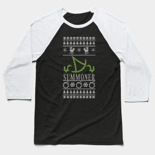 Final Fantasy XIV Summoner Ugly Christmas Sweater Baseball T-Shirt